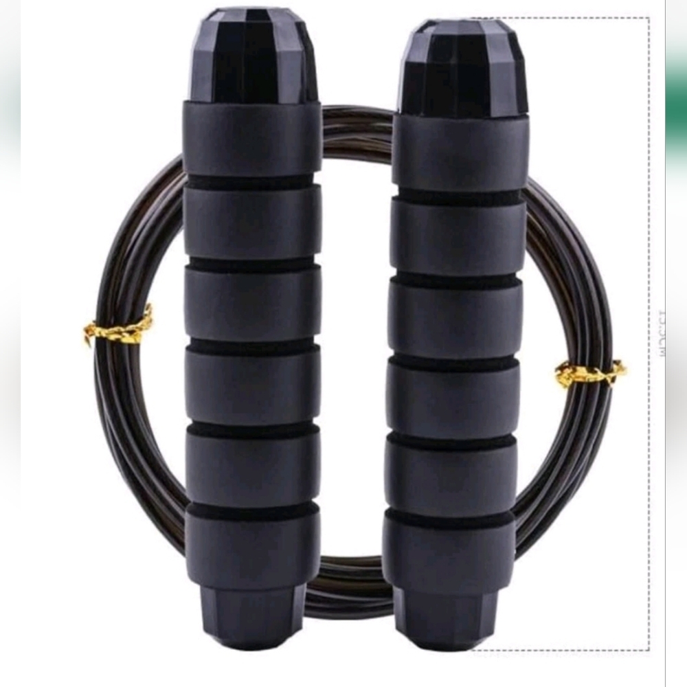 2 NEW Pro Tangle Free Jump Ropes  For Adult Gym Workouts - Picture 5 of 5
